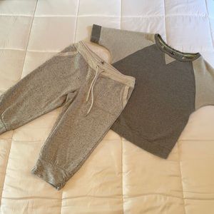 Calvin Klein 2 piece lounging or work out outfit.